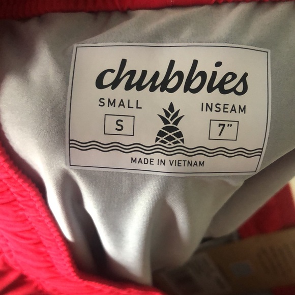 NWT Chubbies swim trunks - Picture 7 of 9